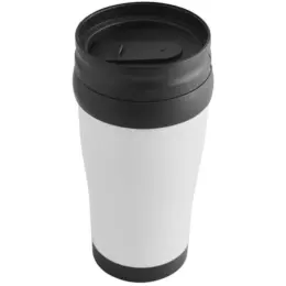 Plastic Carry Mug White